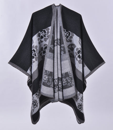Autumn And Winter Scarf Versatile Lattice Ladies Travel Shawl