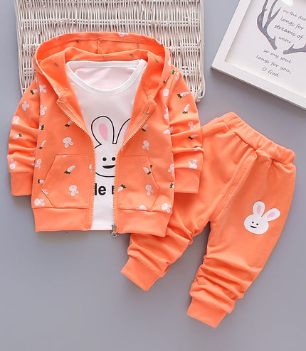 Children's Hoodie Casual Pants Suit