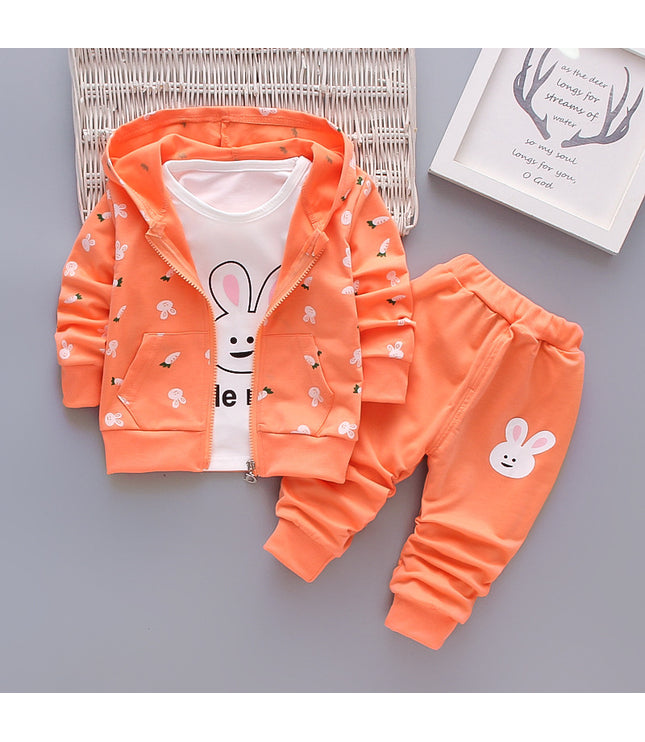Children's Hoodie Casual Pants Suit