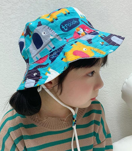 Children's Cotton Summer Sun Protection Hat
