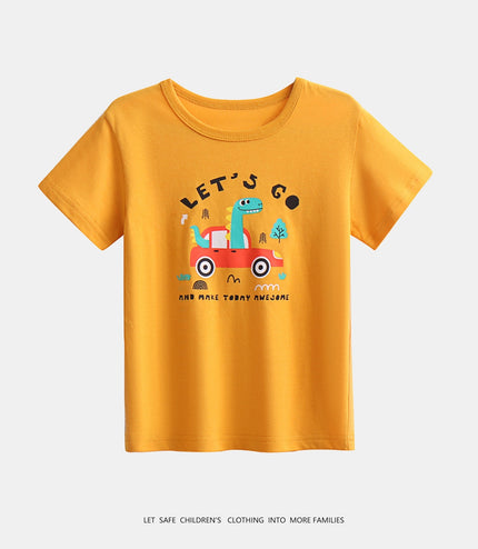 Pure Cotton Half Sleeve Baby Western Style Top