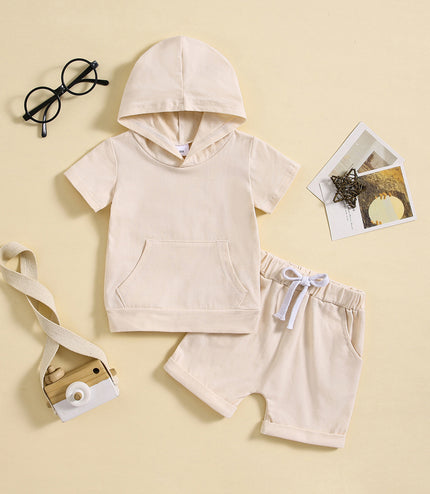 Children's Short-sleeved Shorts Two-piece Sports
