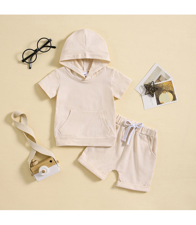 Children's Short-sleeved Shorts Two-piece Sports