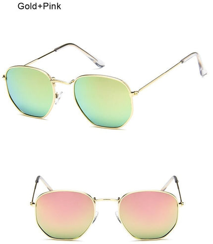 women's Hexagonal Sunglasses