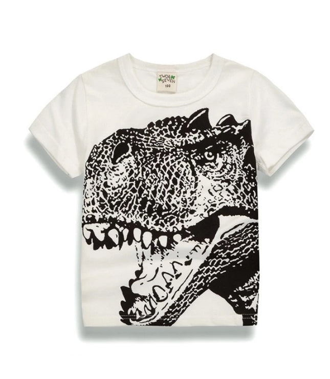 Children's Wear Summer New Korean Children's Boys Cotton T-shirt Men's Treasure In Children's Short Sleeves
