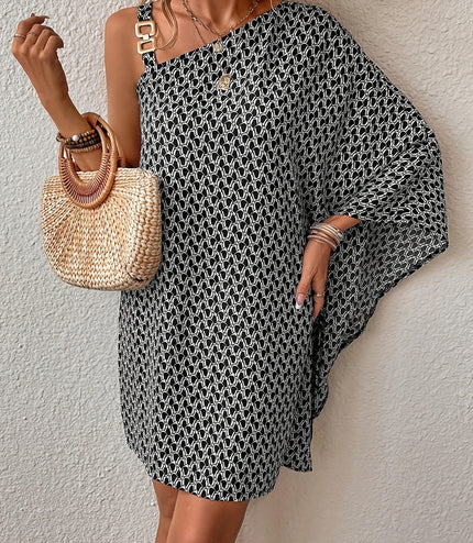 Women's Round Hem Mid Length Dress