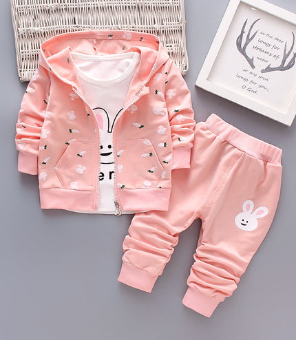Children's Hoodie Casual Pants Suit