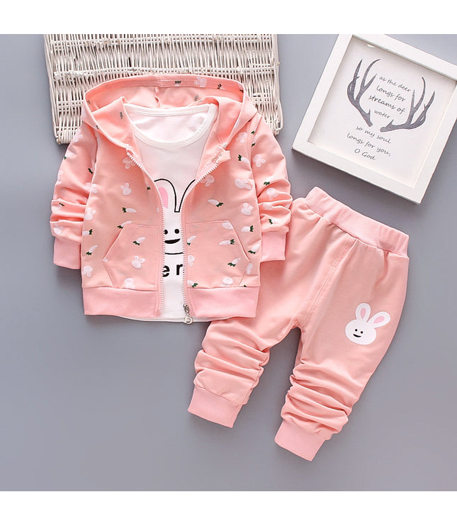 Children's Hoodie Casual Pants Suit