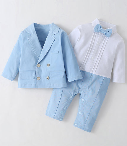 Boys' Gentleman Two-piece Children's Clothing
