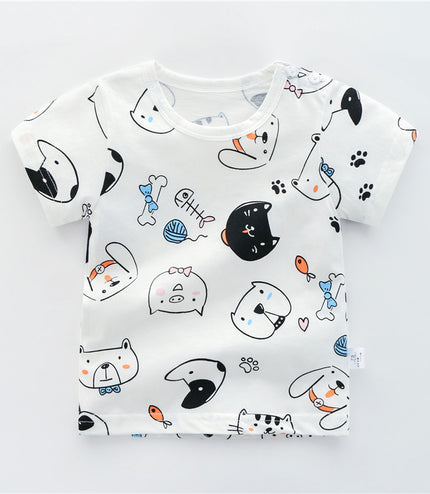 Cotton t-shirts for babies and children