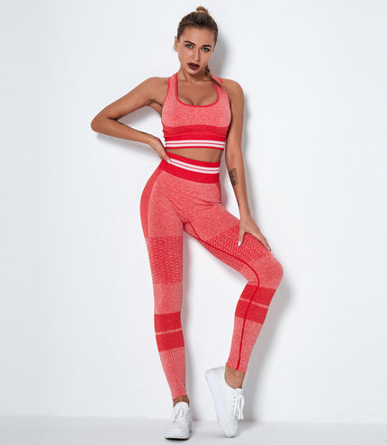 Yoga bra fitness suit