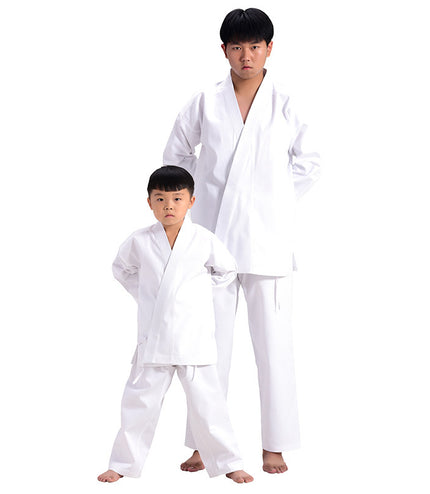 Karate White Suit Taoist Robe Suit
