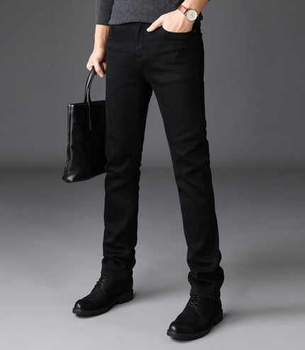 Men's Casual Loose Straight High Stretch Jeans