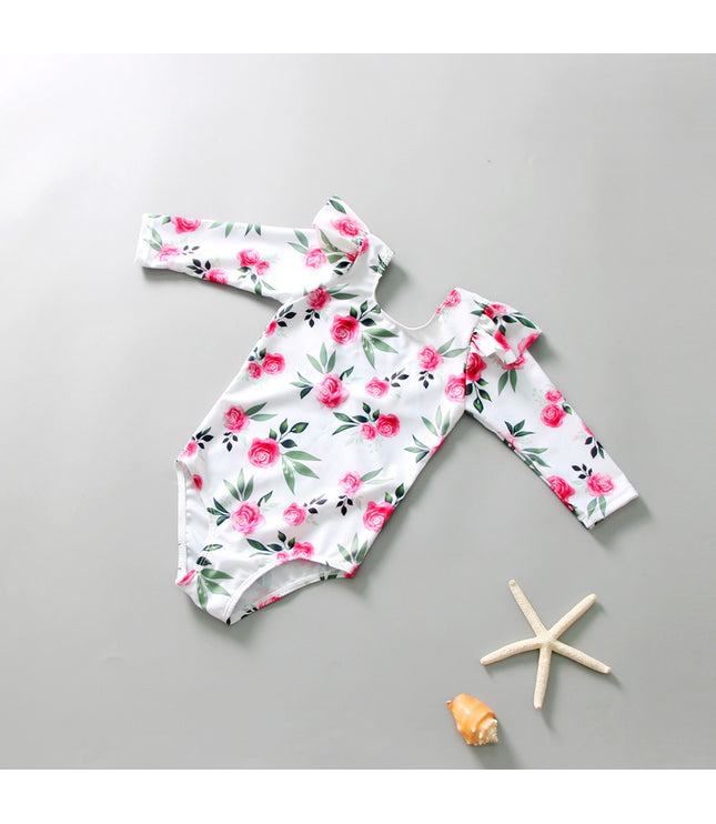 Girls Swimsuit Hot Spring Children Baby Swimsuit Women
