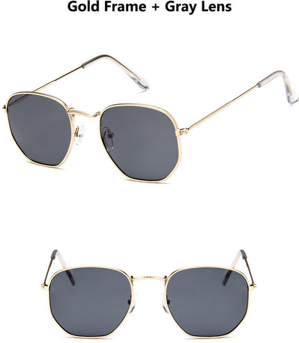 women's Hexagonal Sunglasses