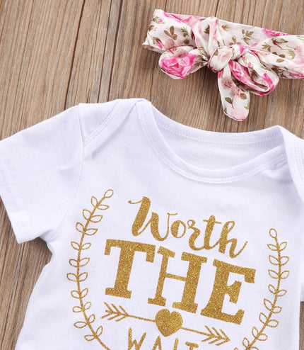 Baby girl summer suit