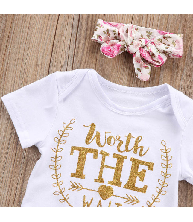 Baby girl summer suit