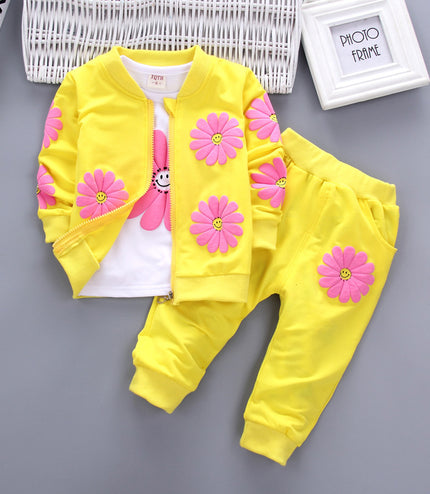 Children's Hoodie Casual Pants Suit