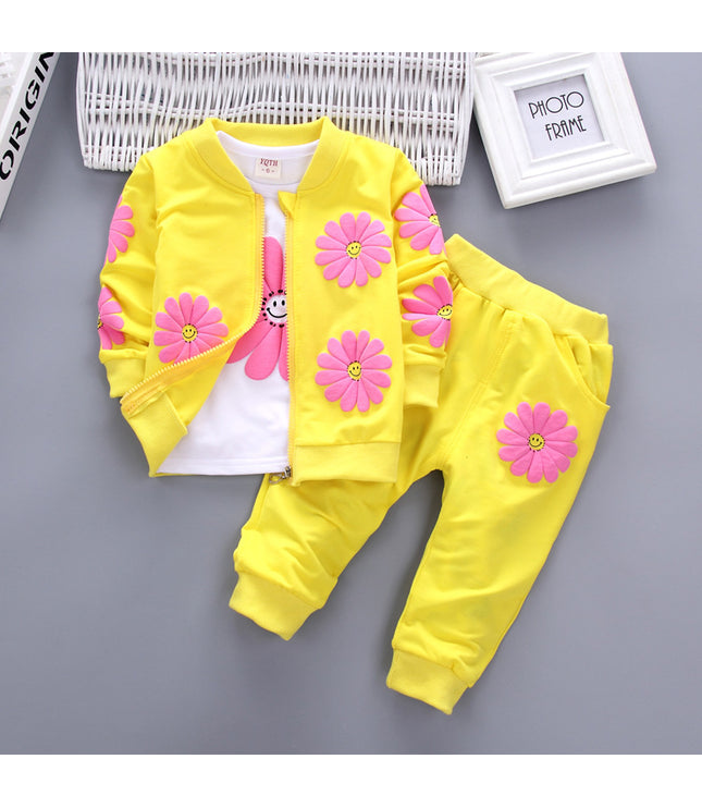 Children's Hoodie Casual Pants Suit