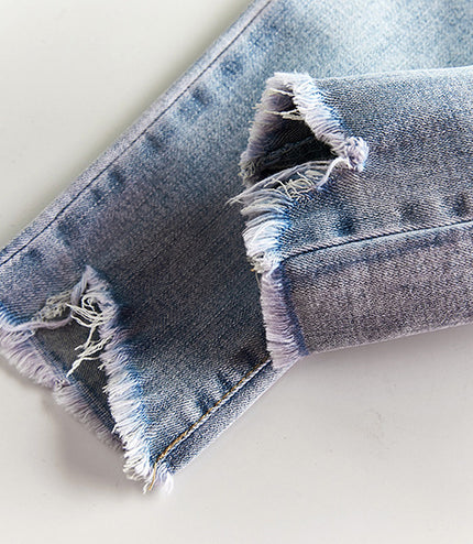 Casual Pants Stretch Trousers Girls Jeans