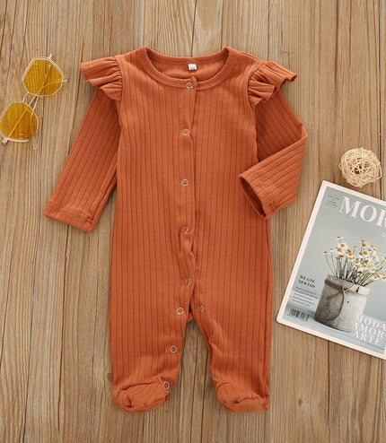 Baby Jumpsuits, Baby Autumn And Winter Clothes, Long Sleeves