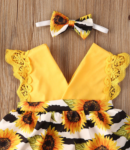 Summer Thin Baby One-piece Romper