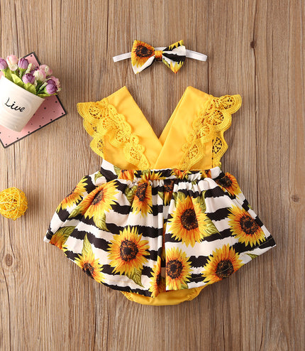 Summer Thin Baby One-piece Romper