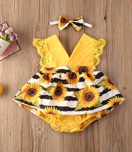 Summer Thin Baby One-piece Romper