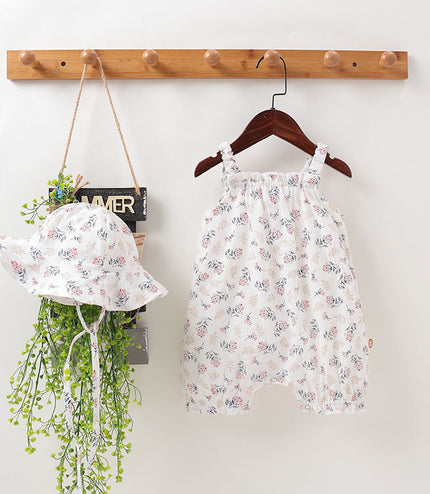 Baby Clothes Summer Clothes Thin Female Baby Bag Shorts Net Red Baby Clothes Cute Ins Wind Boxer Romper