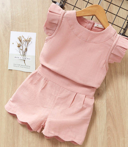 Kids Girls Clothes For Baby Girl Kids T-Shirt Shorts Suit