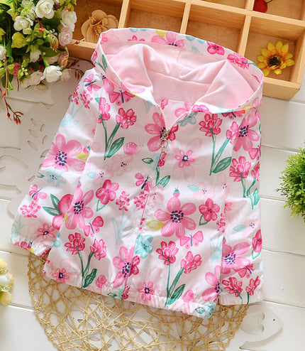 New Children's Coats Girls' Long-Sleeved Coats