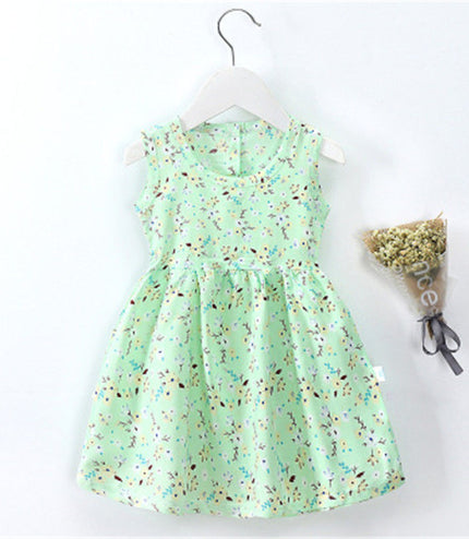 8 Style Baby Girls Dress Summer Cute Cartoon Baby Princess Birthday Party Knitted Dresses Toddler Costume Infant Kids Clothes