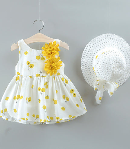 Girls Baby Cherry Dress