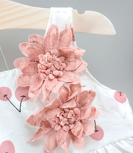 Girls Baby Cherry Dress