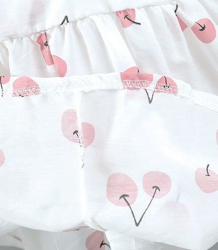 Girls Baby Cherry Dress