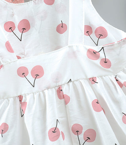 Girls Baby Cherry Dress