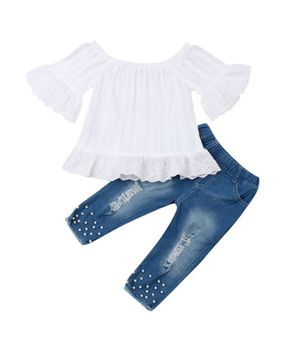Shirt Shorts Girls Girl Kids Clothes For Baby Set Children