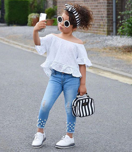 Shirt Shorts Girls Girl Kids Clothes For Baby Set Children