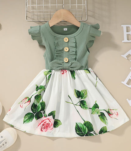 Toddler Kids Baby Girls Clothes Summer Girls Dress