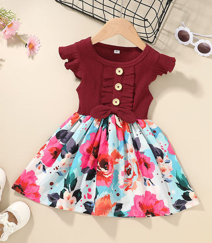 Toddler Kids Baby Girls Clothes Summer Girls Dress