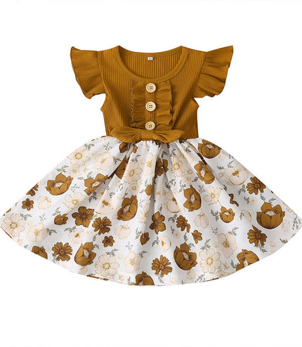 Toddler Kids Baby Girls Clothes Summer Girls Dress