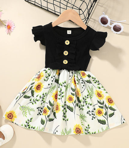 Toddler Kids Baby Girls Clothes Summer Girls Dress