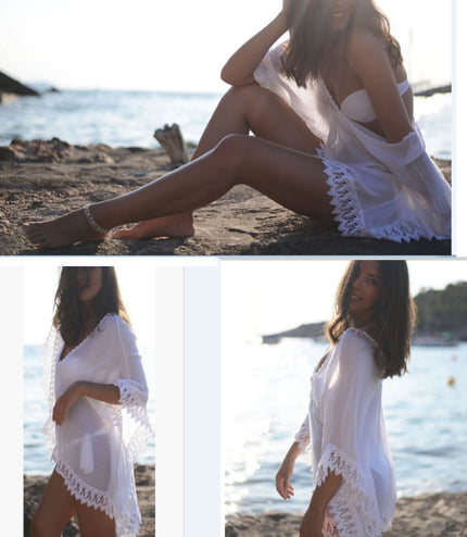 Tasselled Beach Coverup