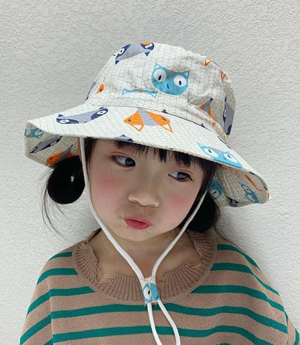 Children's Cotton Summer Sun Protection Hat