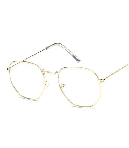 women's Hexagonal Sunglasses