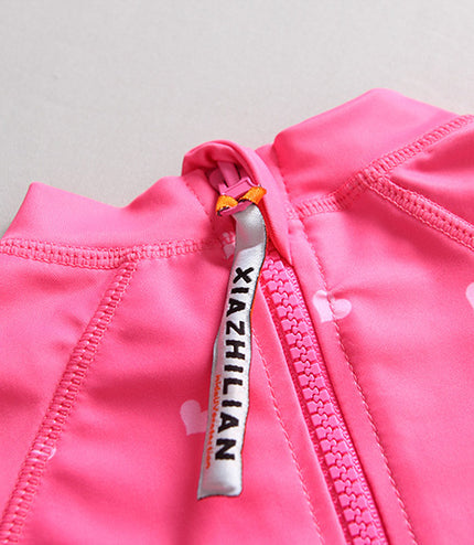 baby girl infant sunscreen swimwear