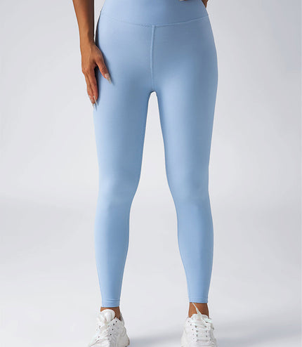 2 Pack High Waist Yoga Pants With Pockets, Tummy Control Workout Running Yoga Leggings For Women