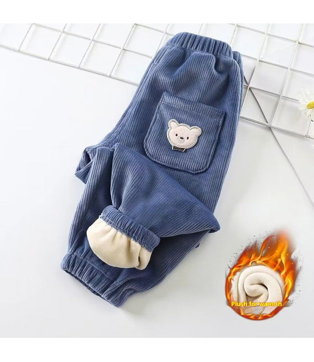 Fashion Corduroy Casual Pants Boys And Girls