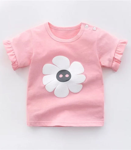 Cotton t-shirts for babies and children