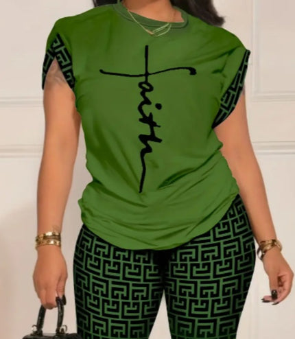 Casual Daily Two-piece Set